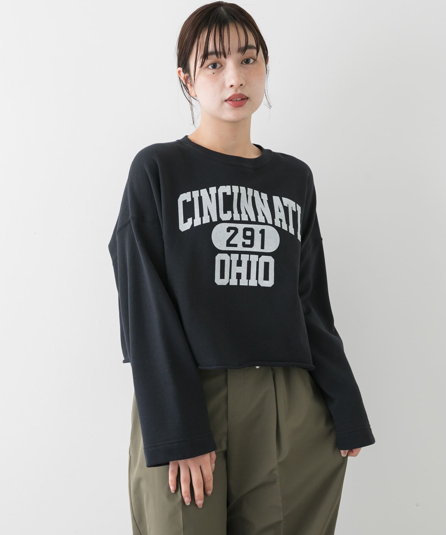 SENSE OF PLACE by URBAN RESEARCH「『別注』Champion&times;SENSE OF PLACE　カットオフスウェット」|スウェット・ジャージ|