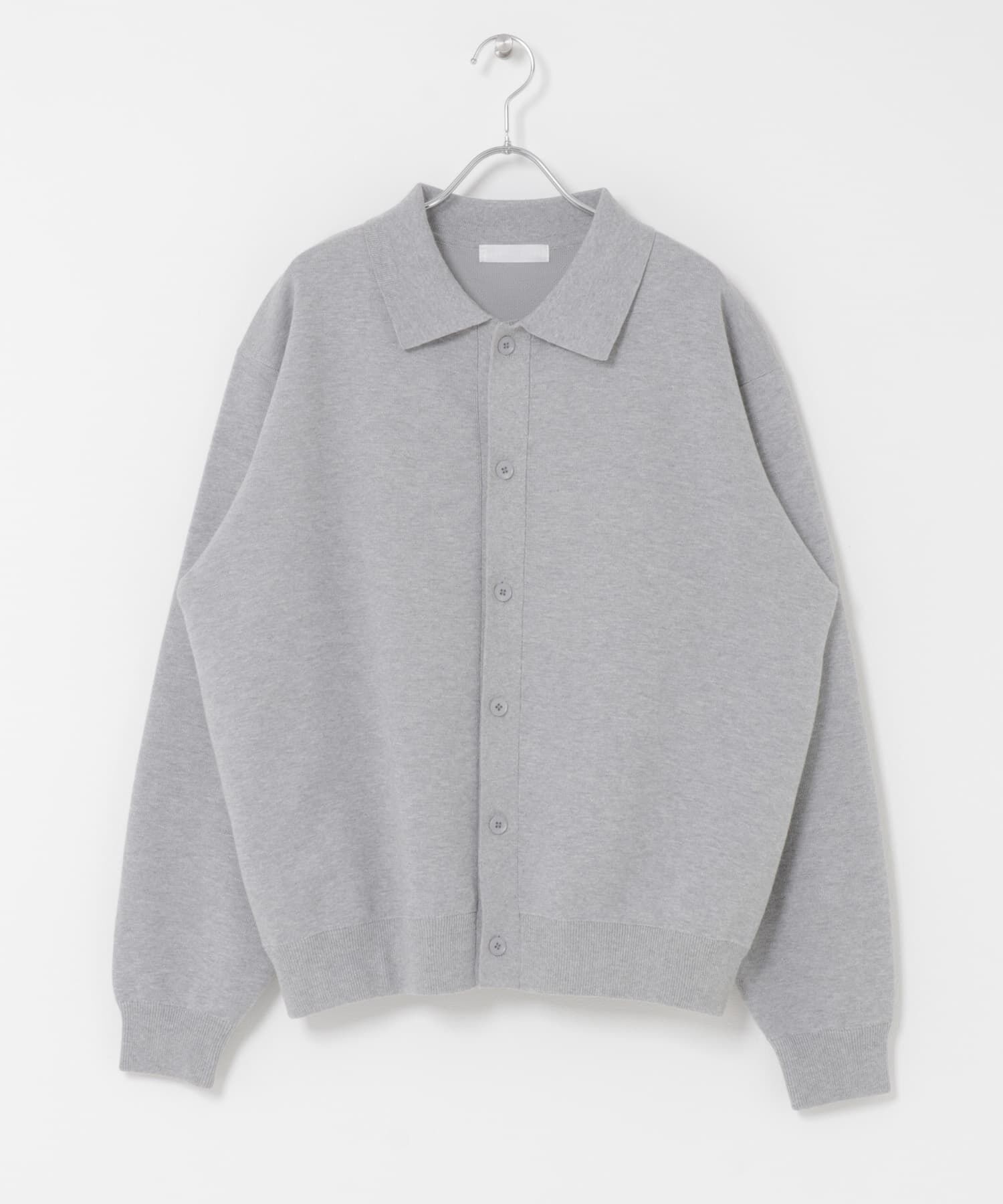 SENSE OF PLACE by URBAN RESEARCH「『ユニセックス』『洗濯可』スウェットライクポロカーディガン」|カーディガン|