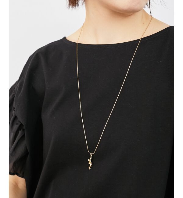 le.coeur blanc「ツイストメタルトップネックレス」|ネックレス|