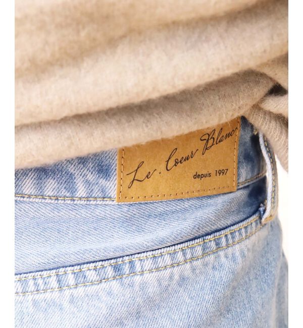 le.coeur blanc「オーセンティックストレートデニム」|デニム|
