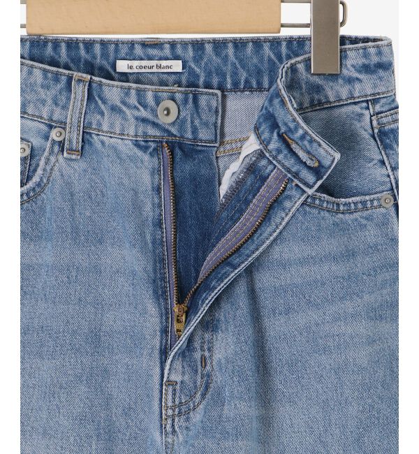 le.coeur blanc「オーセンティックストレートデニム」|デニム|