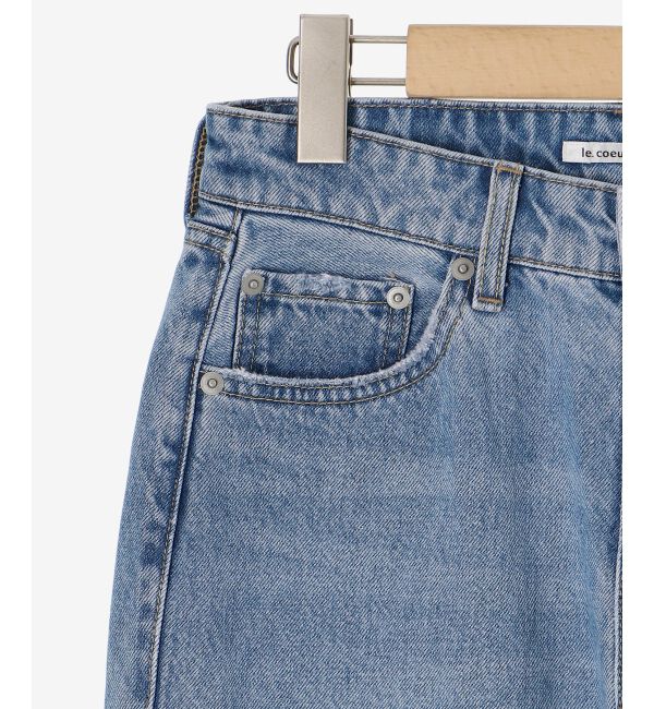 le.coeur blanc「オーセンティックストレートデニム」|デニム|