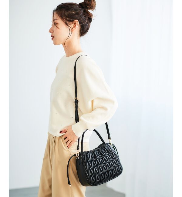 le.coeur blanc「ランダムキルトショルダーバッグ」|ショルダー・メッセンジャー|