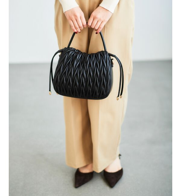 le.coeur blanc「ランダムキルトショルダーバッグ」|ショルダー・メッセンジャー|