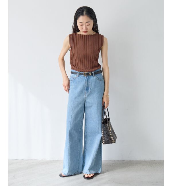  「デニムバギーパンツ」|デニム|