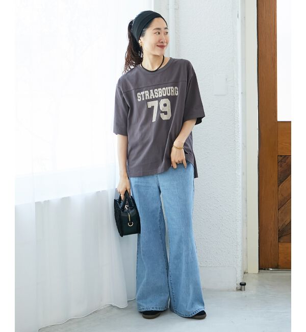  「デニムバギーパンツ」|デニム|