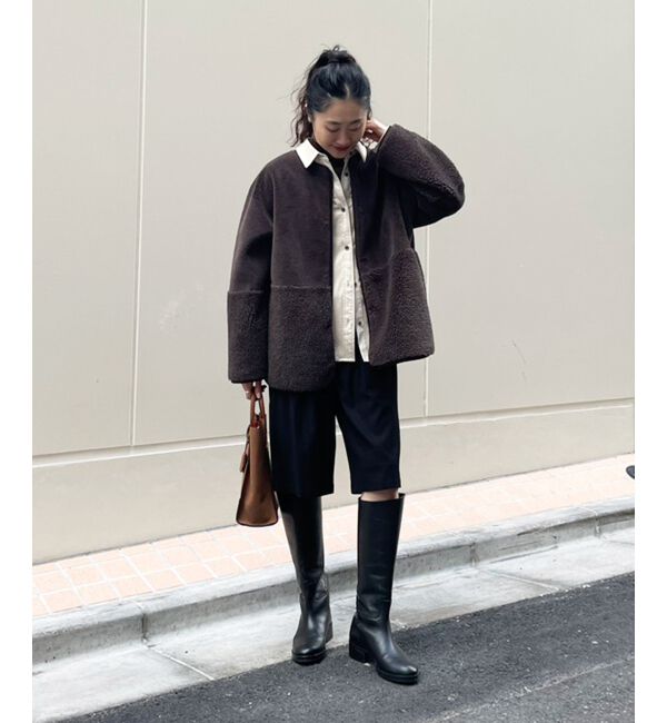  「リバーシブルフェイクムートンコート」|その他|