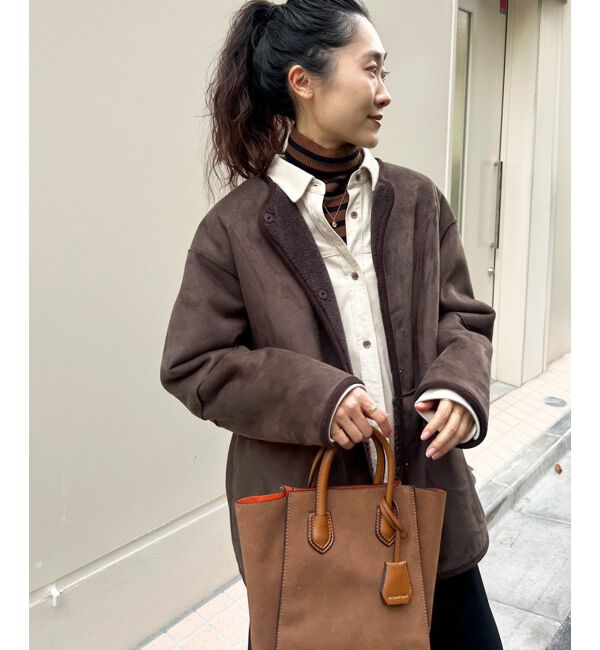  「リバーシブルフェイクムートンコート」|その他|