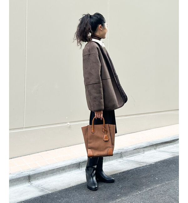  「リバーシブルフェイクムートンコート」|その他|