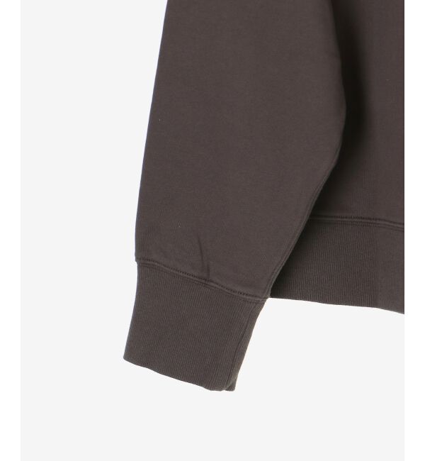  「刺繍入りハーフジップスウェット」|スウェット・ジャージ|