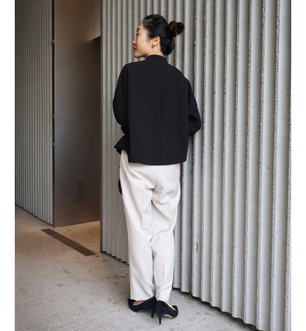  「ツインクロスタックテーパードパンツ」|その他|