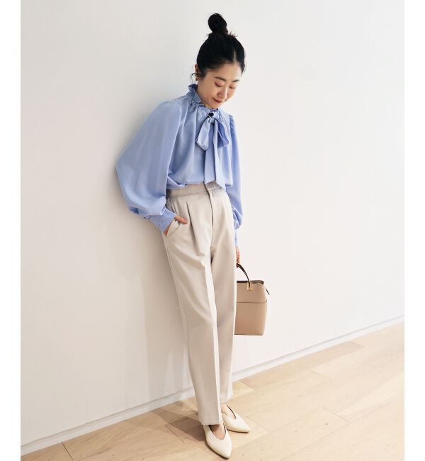  「ツインクロスタックテーパードパンツ」|その他|