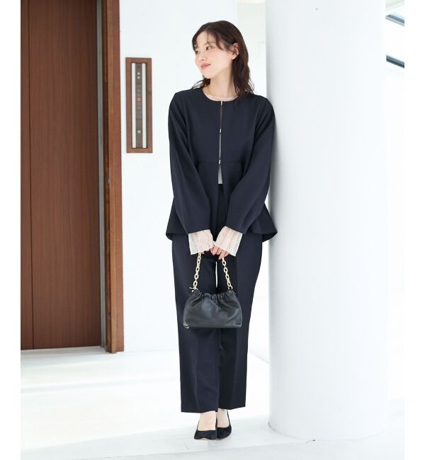  「ツインクロスタックテーパードパンツ」|その他|