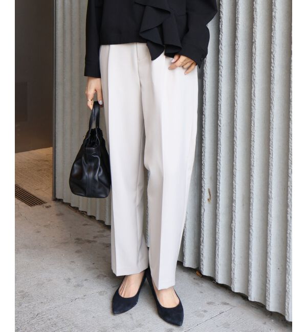  「ツインクロスタックテーパードパンツ」|その他|