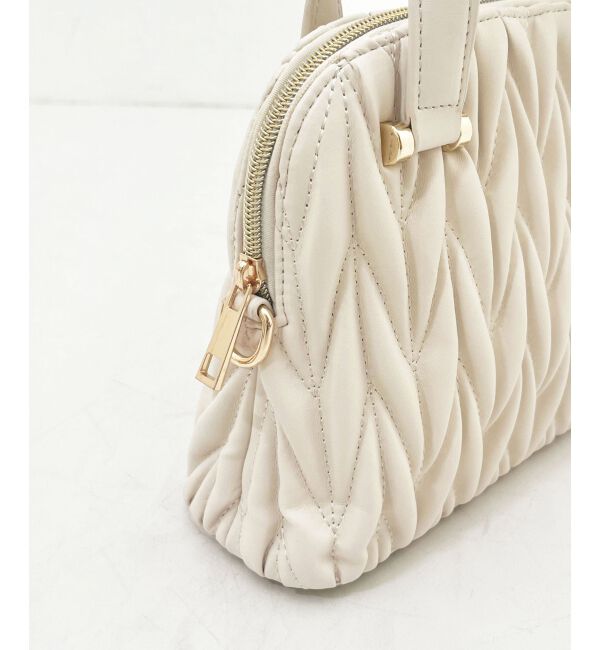 MAJESTICLEGON「♯チャームセットキルティングバッグ」|ショルダー・メッセンジャー|