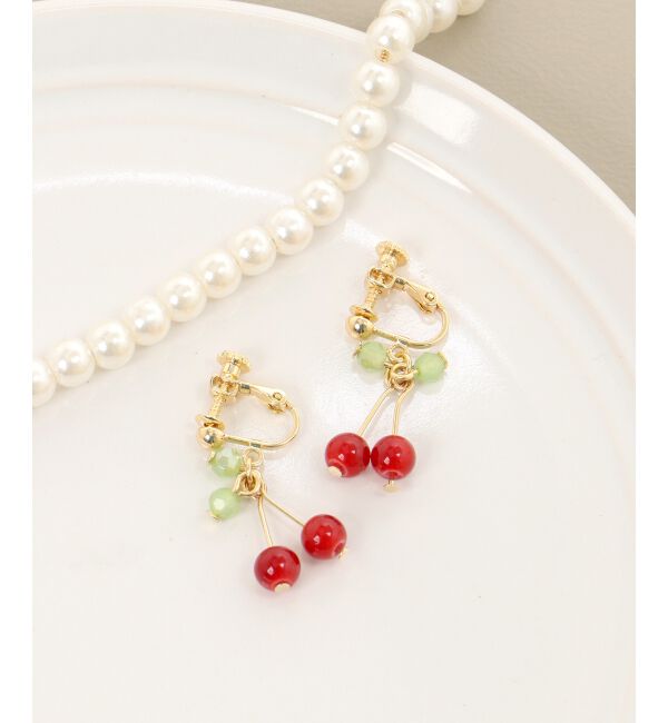  「フルーツモチーフイヤリング」|イヤリング|