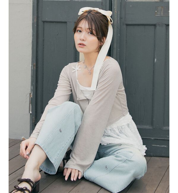  「バリエーションスリットデニム」|デニム|