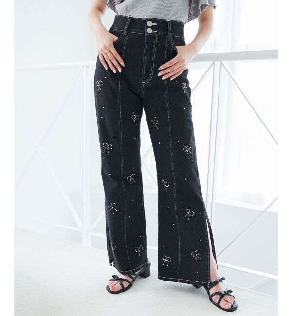  「バリエーションスリットデニム」|デニム|