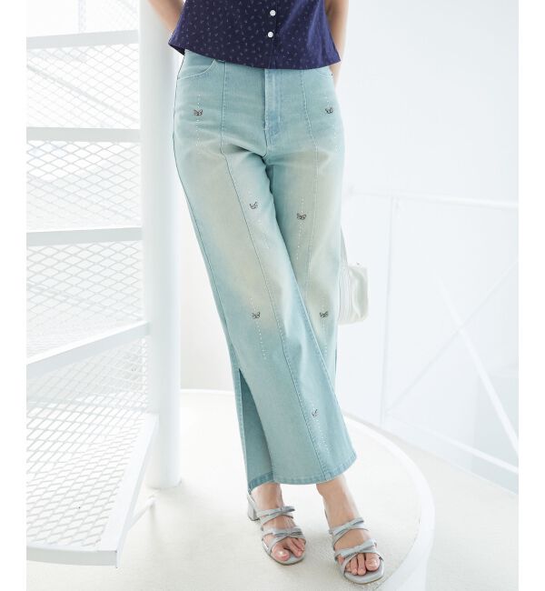  「バリエーションスリットデニム」|デニム|