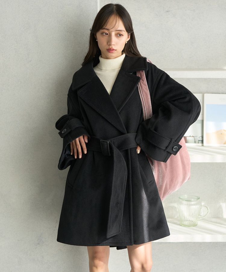 earth music&ecology「【WEB限定】ベロアトートバッグ」|トートバッグ|