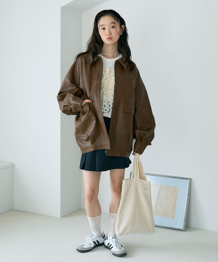 earth music&ecology「【WEB限定】ベロアトートバッグ」|トートバッグ|