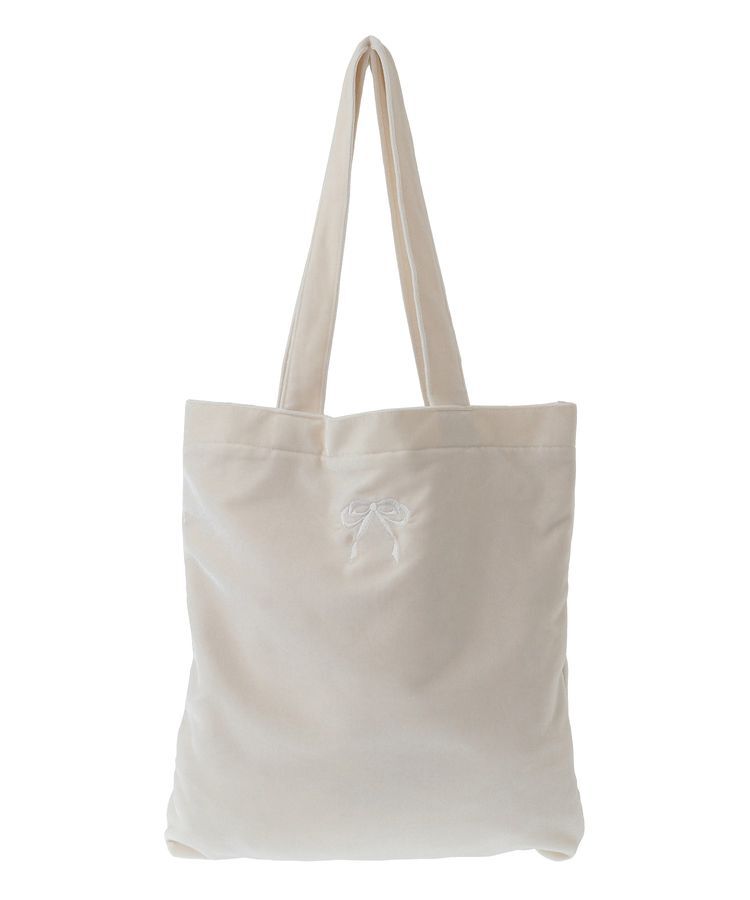 earth music&ecology「【WEB限定】ベロアトートバッグ」|トートバッグ|