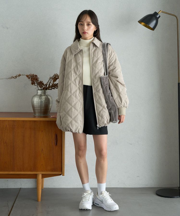 earth music&ecology「【WEB限定】ベロアトートバッグ」|トートバッグ|