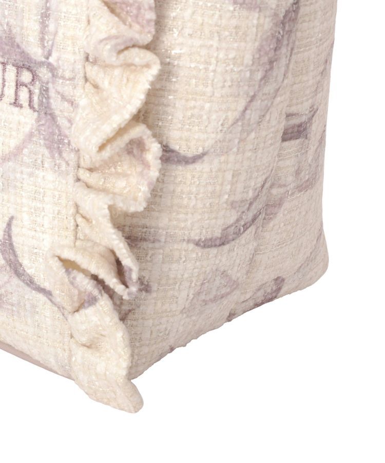 Maison de FLEUR「ツイードリボンプリント2WayバッグS」|ハンドバッグ|