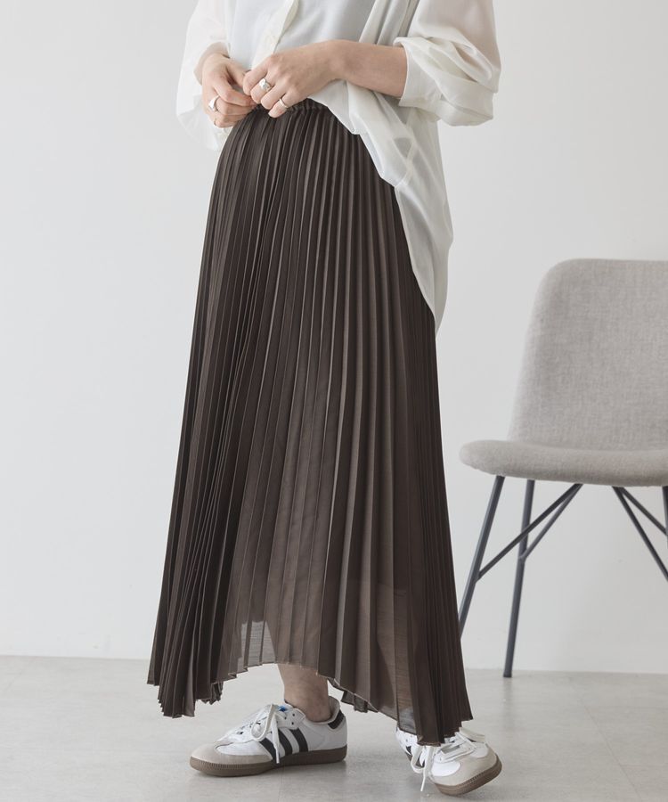 AMERICAN HOLIC「【選べる丈】シアープリーツスカート」|スカート|