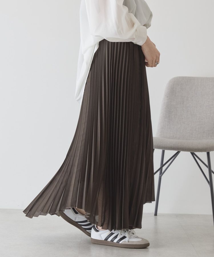 AMERICAN HOLIC「【選べる丈】シアープリーツスカート」|スカート|