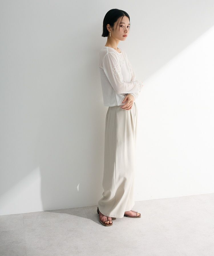 Green Parks「・ELENCARE DUE サイドベルトタックパンツ」|その他|