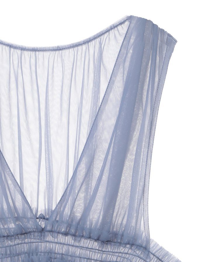 Green Parks「・ELENCARE DUE チュールシャーリングビスチェ」|ベスト・ジレ|