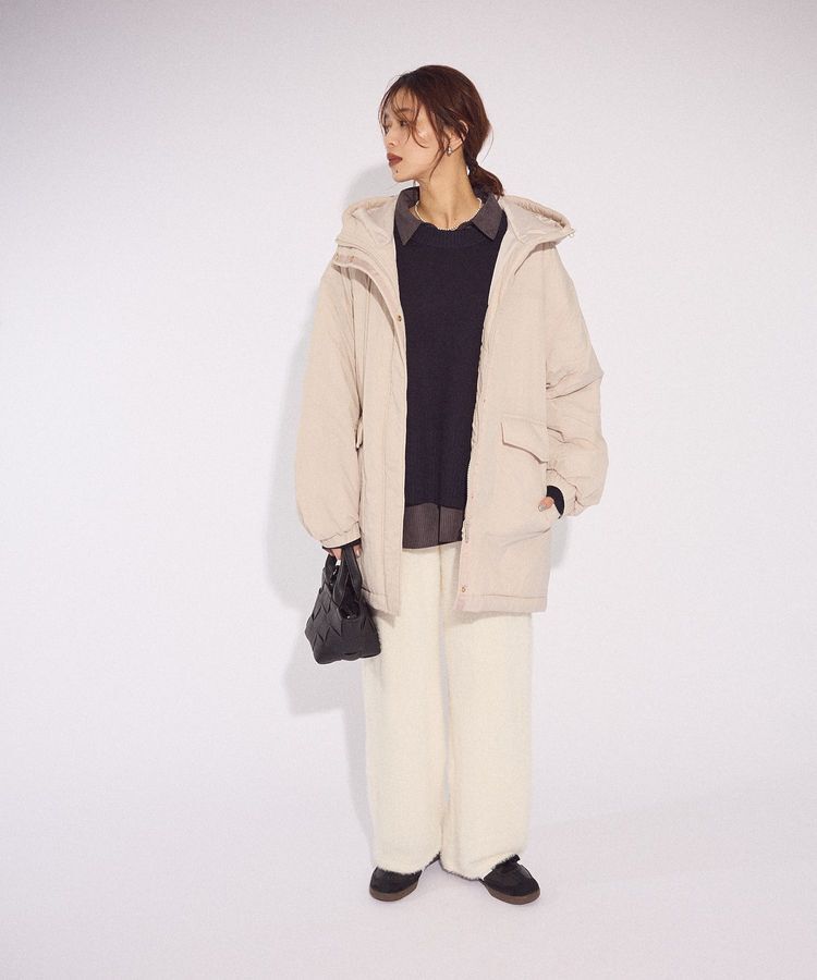 Green Parks「フーディ中綿コート」|その他|
