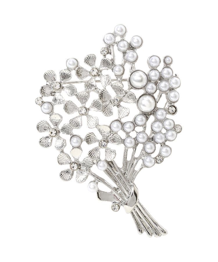 YECCA VECCA「パールブーケブローチ」|その他|Silver