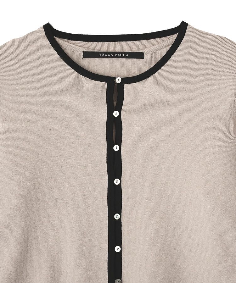 YECCA VECCA「【2点SET】カーディガンセットワンピース」|ワンピース|