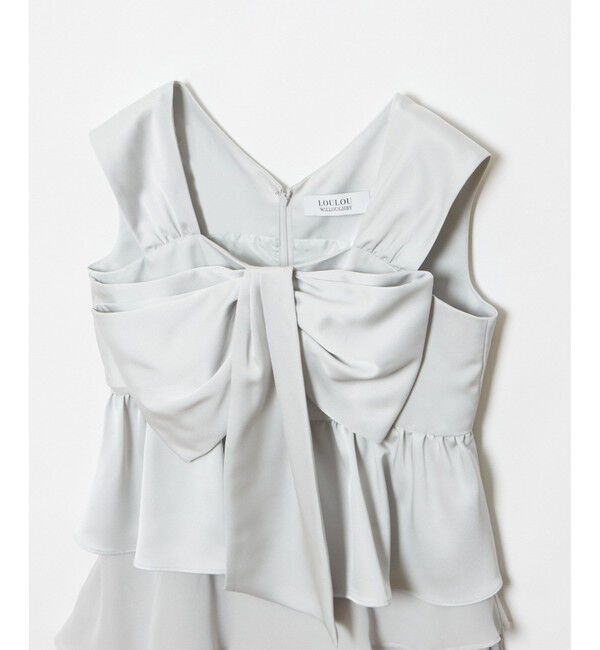 LOULOU WILLOUGHBY「【LOULOU WILLOUGHBY】シフォンミーリアワンピース」|ワンピース|