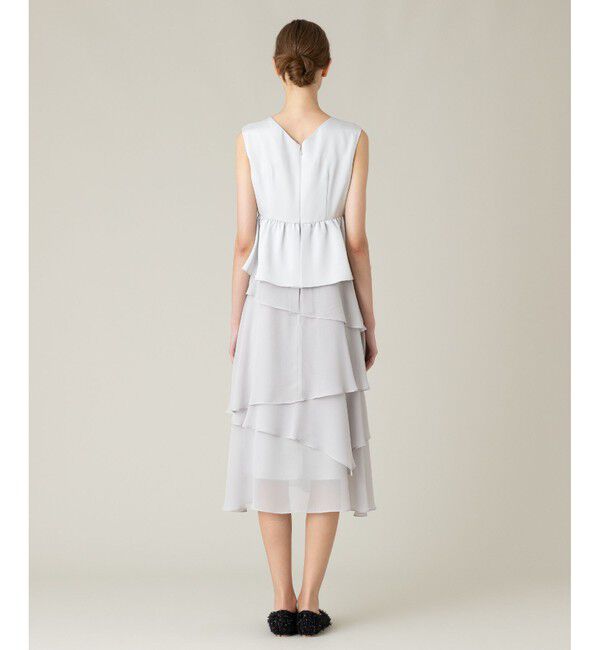 LOULOU WILLOUGHBY「【LOULOU WILLOUGHBY】シフォンミーリアワンピース」|ワンピース|