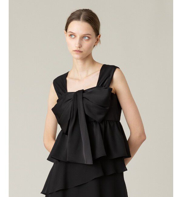 LOULOU WILLOUGHBY「【LOULOU WILLOUGHBY】シフォンミーリアワンピース」|ワンピース|