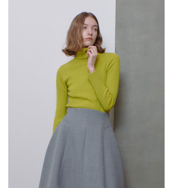 allureville「2WAYネックリブタートル」|ニット・セーター|