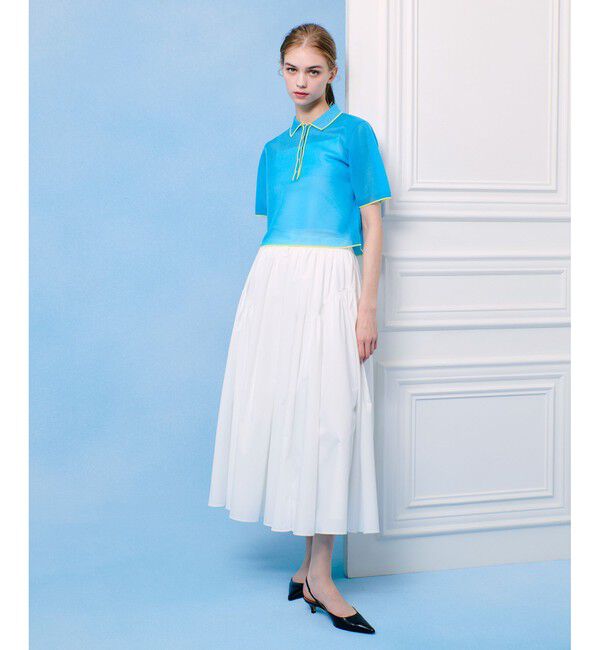 LOULOU WILLOUGHBY「【LOULOU WILLOUGHBY】シアーカノコポロ」|ニット・セーター|