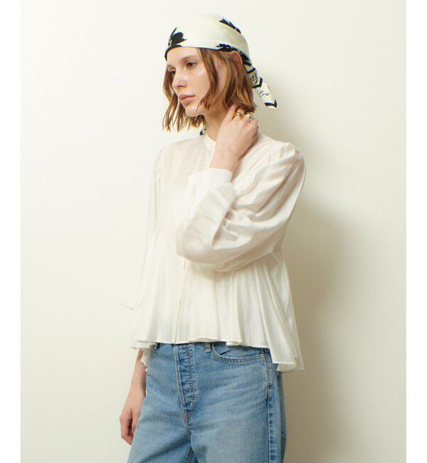 allureville「ヘムマチフレアブラウス」|シャツ・ブラウス|