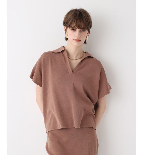 allureville「ハイツイストソウバリスキッパープルオーバー」|ニット・セーター|