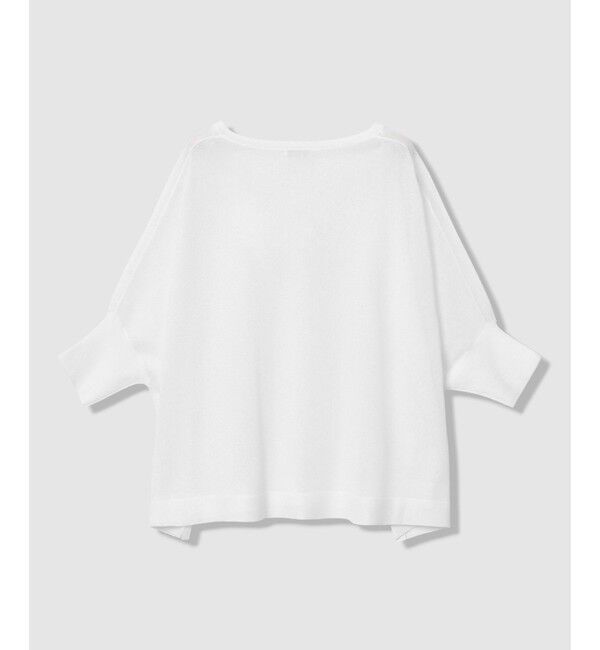 allureville「シャイニーシアープルオーバー」|ニット・セーター|