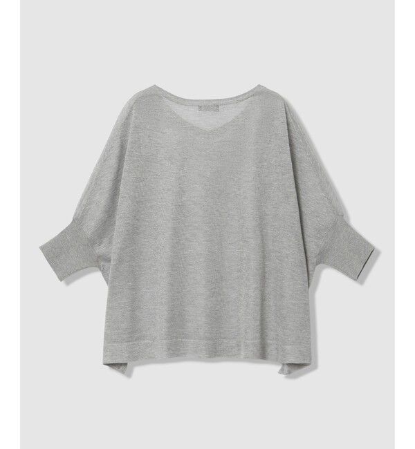 allureville「シャイニーシアープルオーバー」|ニット・セーター|