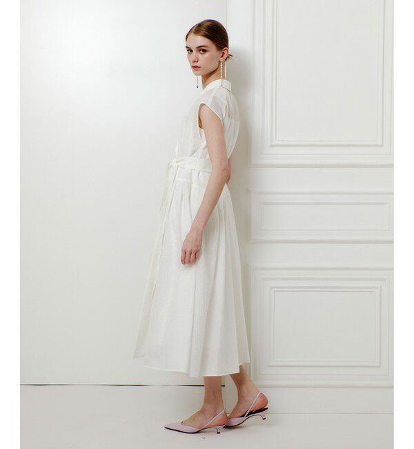 LOULOU WILLOUGHBY「◇【LOULOU WILLOUGHBY】シアージャガードテーラーワンピース」|ワンピース|