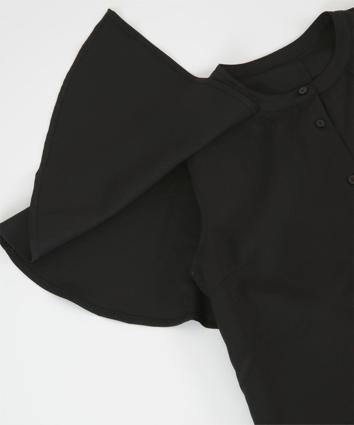 ur's「バンドカラーケープブラウス」|シャツ・ブラウス|