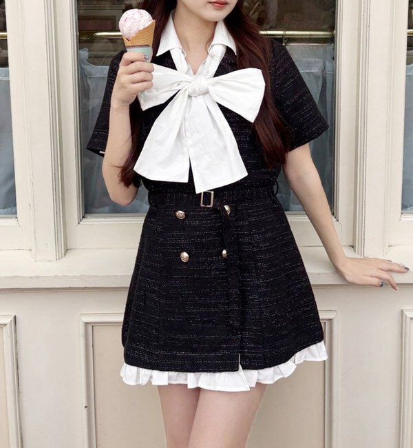  「【ohana企画】ジャケットミニワンピース」|その他|