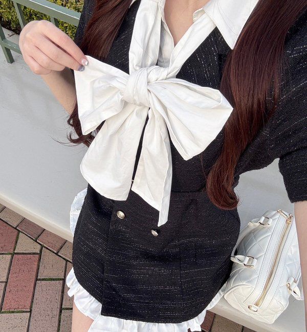  「【ohana企画】ジャケットミニワンピース」|その他|