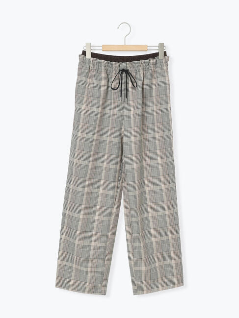 Samansa Mos2 blue「ダブルウエストアソートイージーパンツ」|その他|