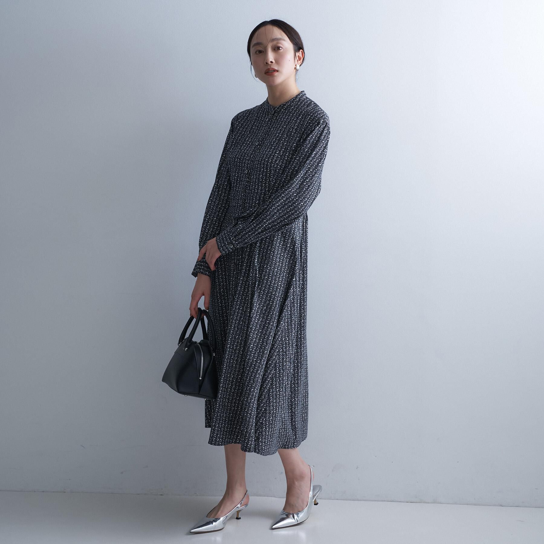 UNTITLED「【洗える/きれいめ】クラシカルツイードワンピース」|ワンピース|